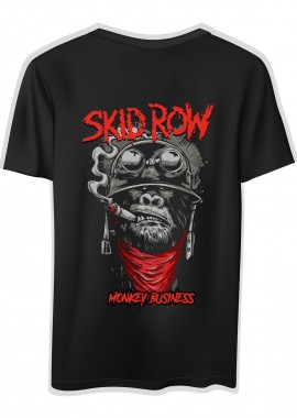 Rock Avenue - T-Shirt Skid Row Monkey Business Rock Avenue Black