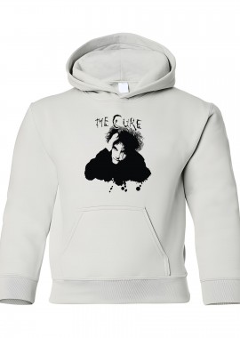 Rock Avenue - Παιδικό Hoodie The Cure Robert Smith Rock Avenue White