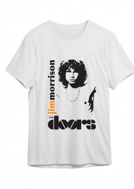 Rock Avenue - T-Shirt The Doors Jim Morrison Rock Avenue White