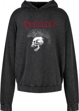 Rock Avenue - Oversized Premium Hoodie The Exploited 2 Rock Avenue Black