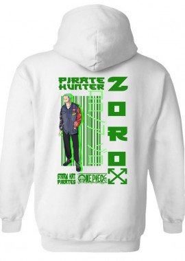 Pop Culture - Hoodie Zoro One Piece Pop Culture White