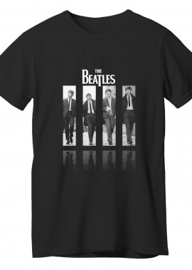 Rock Avenue - T-Shirt The Beatles Rock Avenue Black