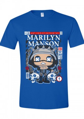 T-Shirt Marilyn Manson Pop Culture Royal