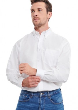 Russell - Πουκάμισο Μακρυμάνικο R-932M-0 Russell Oxford Classic Fit White