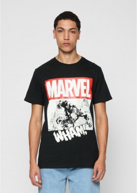 Merchcode - Avengers Smashing Hulk Tee Merchcode MC853-00007 black