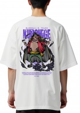 Pop Culture - Oversized T-Shirt One Piece Teach Pop Culture White