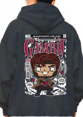 Pop Culture - Hoodie Gambit Pop Culture Black