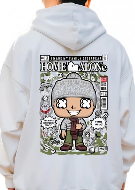 Pop Culture - Hoodie Kevin Home Alone Pop Culture White