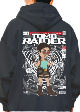 Pop Culture - Hoodie Lara Croft Tomb Raider Pop Culture Black