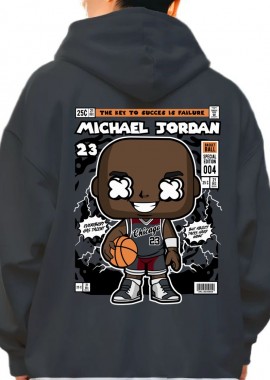 Pop Culture - Hoodie Michael Jordan Pop Culture Black