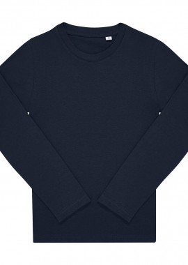 Μακρυμάνικο Παιδικό T-Shirt E150 B & C Navy