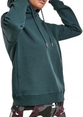 Γυναικείο Φούτερ με Κουκούλα TB1524 Urban Classics Bottlegreen