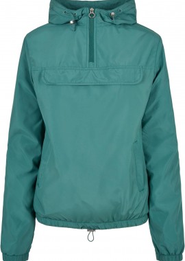 Urban Classics - Γυναικείο Μπουφάν Pull Over TB2013 Urban Classics Black paleleaf