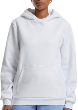 Urban Classics - Γυναικείο Φούτερ με Κουκούλα Ladies Fluffy Hoody TB7105 Urban Classics White