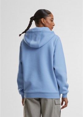 Γυναικείο Φούτερ με Κουκούλα Ladies Fluffy Hoody TB7105 Urban Classics Powderblue