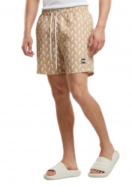 Μαγιό TB2679-20456 Urban Classics Pattern Swim Shorts beigeseahorse