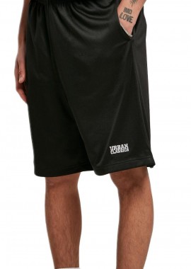 Urban Classics - Ανδρική Βερμούδα Mesh TB4936-00007 Urban Classics Black Black