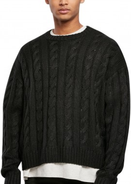 Urban Classics - Πουλόβερ Boxy Sweater TB5512-00007 Urban Classics Black