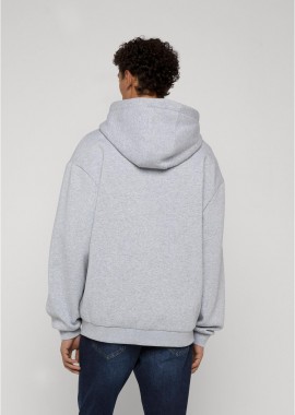 Ζακέτα Φούτερ με Κουκούλα TB7284-03061 Urban Classics Heathergrey