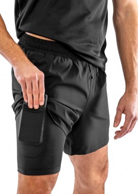Αθλητικό Σορτς S780M Spiro Recycled Shorts Black