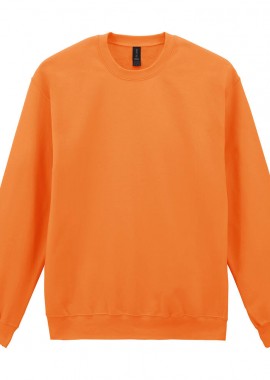 Gildan - Φούτερ Crewneck SF000 Gildan Softstyle Midweight Fleece Tangerine