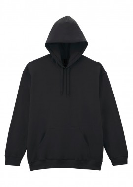 Φούτερ με Κουκούλα SF500 Gildan Softstyle Midweight Fleece Black