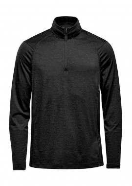 Ανδρικό Πουλόβερ HXR-1 Stormtech Milano 1/4 Zip Pullover Black
