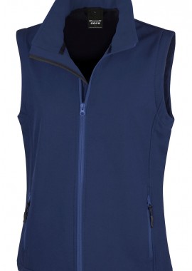 Result - Γυναικείο Softshell Bodywarmer Γιλέκο R232F Result Core Navy/Navy