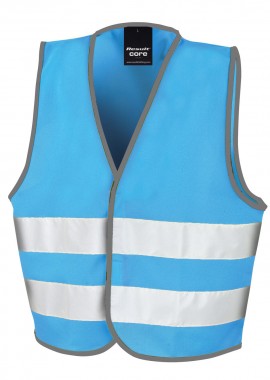 Result - Παιδικό Γιλέκο Υψηλής Ορατότητας R200JEV Result Safe-Guard Sky Blue