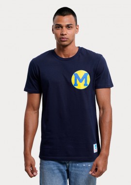 Mitchell & Ness - Mitchell & Ness NCAA Large Left Chest Logo Ανδρικό T-Shirt (9000156181_1629)