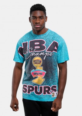 Mitchell & Ness San Antonio Spurs Champ City Sublimated Ανδρικό T-shirt (9000178694_69352)