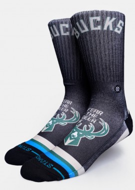 Stance - Stance Milwaukee Bucks Team Crew Unisex Κάλτσες (9000264958_1523)