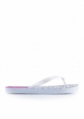 Σαγιονάρες θαλάσσης γκρί με ροζ animal print λεπτομέρειες ΓΚΡΙ