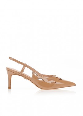 Tsoukalas - Γόβες TSOUKALAS slingback nude NUDE