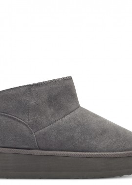 Γυναικεία Δερμάτινα Μποτάκια Marco Tozzi 2-26833-43 239 Γκρι