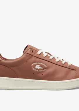 Ανδρικά Δερμάτινα Sneakers Lacoste Carnaby 49SMA00322C3 Καφέ