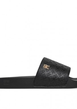 Γυναικείες Παντόφλες Slide Tommy Hilfiger FW0FW08525 BDS Μαύρες