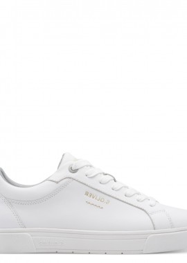 Ανδρικά Δερμάτινα Sneakers S.Oliver 5-13604-43 107 Λευκά