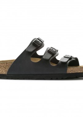 Ανατομικά Σανδάλια Birkenstock Florida Soft Footbed 0053013 Black Narrow Fit