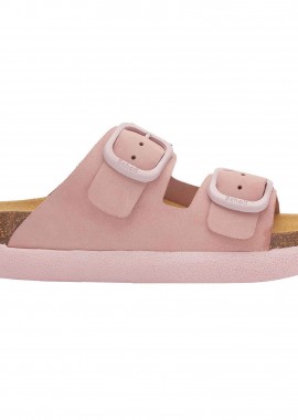 Γυναικεία Ανατομικά Δερμάτινα Σανδάλια Scholl Noele Chunky Sandals F30585 1048 Ροζ