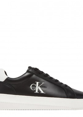 Ανδρικά Δερμάτινα Sneakers Calvin Klein YM0YM01317-0GJ Μαύρα