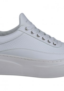 Ανδρικά Sneakers Renato Garini DAVEB-600 Λευκό Λευκό Στάμπα V5700060302P