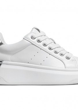 Steve Madden - Γυναικεία Sneakers Steve Madden Glacial SM11001470-196 White/Silver