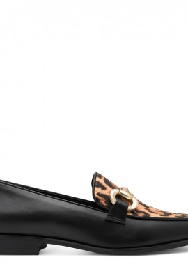 Γυναικεία Loafers Marco Tozzi 2-24216-45-005 Μαύρο Λεοπάρ