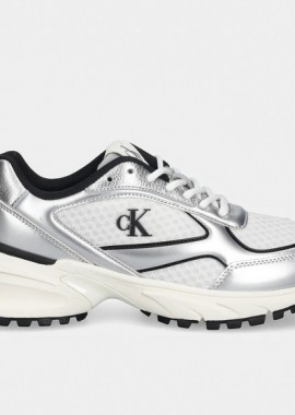 Γυναικεία Sneakers Calvin Klein YW0YW02063-0IX Ασημί