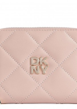 DKNY - Γυναικείο Δερμάτινο Πορτοφόλι DKNY Red Hook R411BB83-NUD Nude