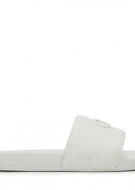 Γυναικείες Παντόφλες Calvin Klein Pool Slide HW0HW01509 YBJ Λευκές