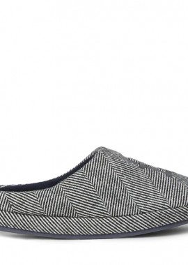 Tommy Hilfiger - Ανδρικές Παντόφλες Σπιτιού Tommy Hilfiger FM0FM04927 BDS Μαύρες