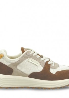 Ανδρικά Δερμάτινα Sneakers Gant Ronder 28633538 G420 Καφέ