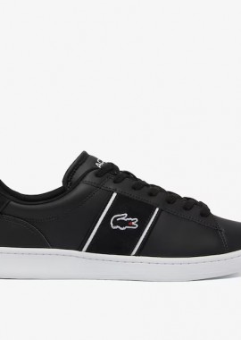 Lacoste - Ανδρικά Δερμάτινα Sneakers Lacoste Carnaby 748SMA0013312 Μαύρα